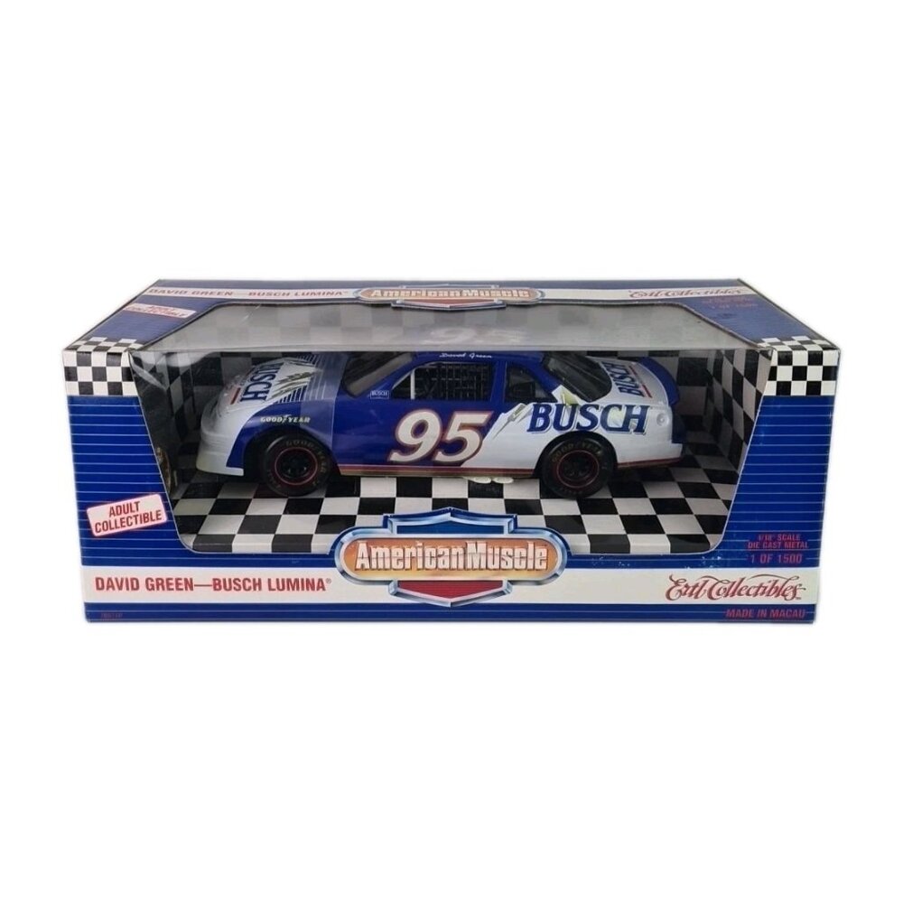 Ertl American Muscle David Green Busch 96 Lumina Die Cast 1:18 Scale Racing